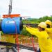 Instalan aisladores sísmicos en Periférico Gerardo Barrios de San Miguel