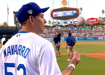 «Qué bueno que los Dodgers reconozcan al departamento 15 de El Salvador», Alejandro Navarro, periodista salvadoreño de Telemundo