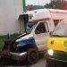 Microbús de la ruta 15 impacta contra un furgón en carretera a Los Chorros y deja más de una decena de lesionados