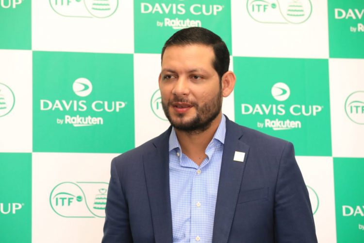 Rafael Arévalo es presidente de la Federación de Tenis. Foto: Guillermo Martínez