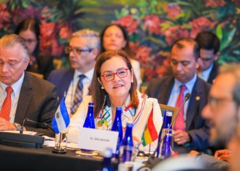 Canciller Hill Tinoco destaca modelo de gestión del presidente Bukele ante naciones latinoamericanas y del Caribe