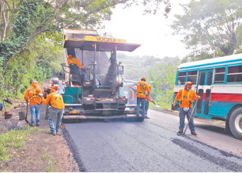 El Fovial mejora la carretera antigua entre Santa Ana y El Congo