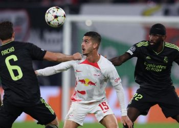 El Leipzig gana 3-2 al Real Madrid para seguir luchando por los octavos de Champions