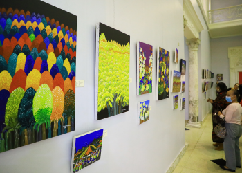 Fotos: La cultura andina inmortalizada en acrílico