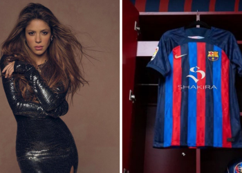 Gerard Piqué escucha «Monotonía», además deberá lucir el logo de Shakira en su camiseta del Barcelona