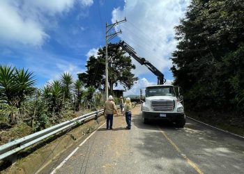 DELSUR realizó esfuerzos para mantener continuidad del servicio eléctrico durante la emergencia por tormenta Julia en El Salvador