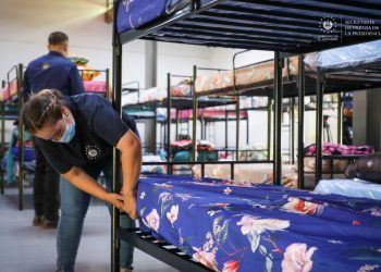 Protección Civil alista albergues ante posibles emergencias por influencia de Tormenta Tropical Julia en El Salvador