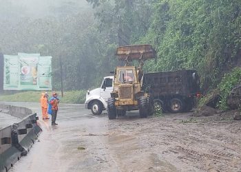 Fovial ha atendido 77 incidentes en carreteras durante emergencia por lluvias