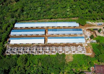 Proyecto habitacional de Juayúa lleva 80 % de avance