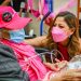 Autoridades de Gobierno visitan a pacientes con cáncer del Hospital Médico Quirúrgico y Oncológico del ISSS
