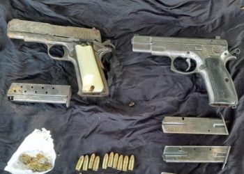 Incautan armas de fuego en posesión de menor de edad miembro de pandillas en Ilobasco