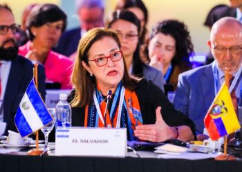 El Salvador hizo un llamado al avance económico y social durante el 39° Periodo de Sesiones de la CEPAL en Argentina