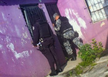 Policías y militares buscan eliminar otra clica de la MS en Colón, La Libertad