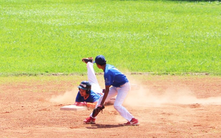 El Torneo de Béisbol Juvenil tuvo actividad el día sábado en varias canchas. Fotos/Fedebéis