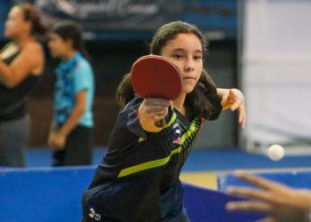 Una alta participación se registró en torneos infantiles de tenis de mesa