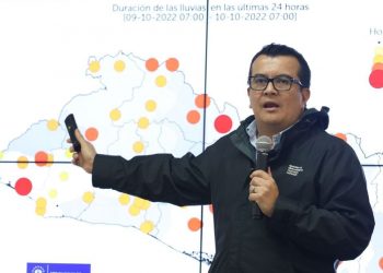 Depresión Tropical Julia mantendrá las lluvias en El Salvador hasta el martes