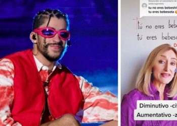 Profesora de lengua atrae nuevos alumnos al analizar las letras de Bad Buny en Tik Tok