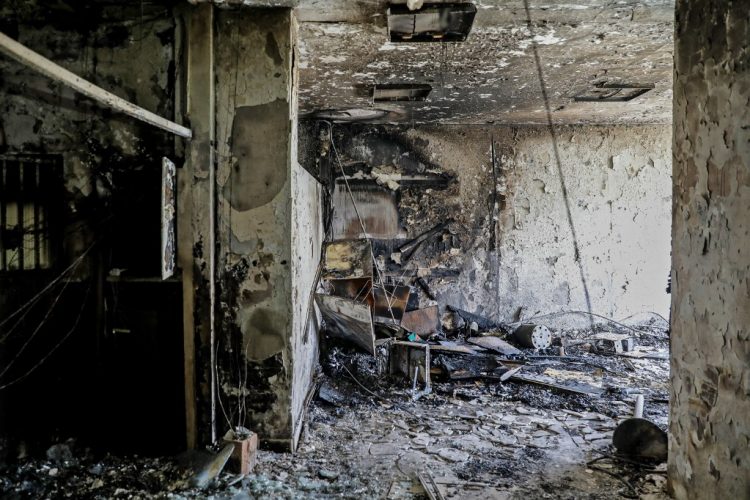 Versión
Las autoridades
de la prisión
aseguraron que
«malhechores»
provocaron el
siniestro. AFP.