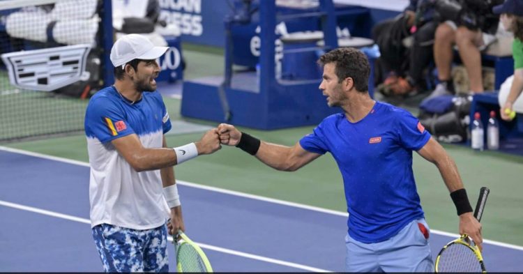 Marcelo Arévalo y Jean Julien Rojer, disputarán las semifinales del Torneo ATP 250 de Estocolmo, Suecia. Foto/Archivo DES