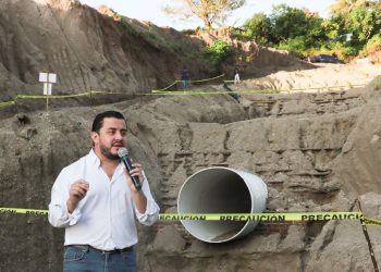 Trabajos de mitigación en la colonia El Matazano llevan 40% de avance