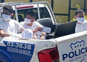 Recapturan a cinco pandilleros cuando salían de diferentes centros penales