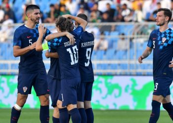 Croacia gana por la mínima amistoso contra Arabia Saudita