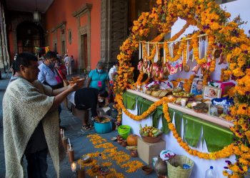 ¿Hay flores transgénicas en los altares mexicanos del Día de muertos?