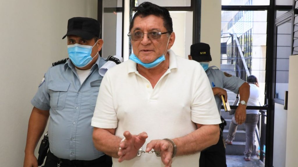 Catalino Miranda es procesado en los juzgados de San Salvador Foto DES Edison Gonzalez 1