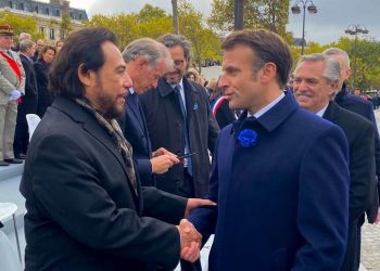 Vicepresidente salvadoreño participó en la conmemoración del Día del Armisticio en Francia