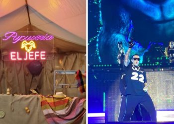 Daddy Yankee fue el jefe de su propia pupusería en El Salvador
