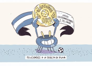 Felicidades a la selecta de playa