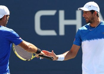 Marcelo Arévalo y Julien Rojer a darlo todo en el Master 1000 de París
