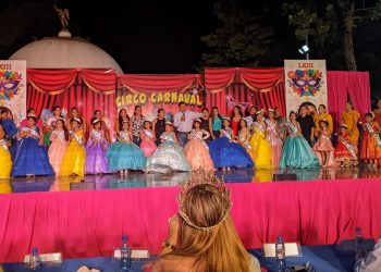 Presentan a las candidatas a reina infantil del carnaval de San Miguel