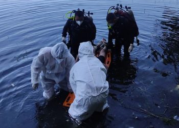 Autoridades recuperan cuerpo de desaparecido en Lago de Ilopango