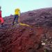 Rescatan a persona extraviada en volcán Chaparrastique, en San Miguel