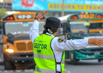VMT instala control vehicular en San Salvador para reducir accidentes viales