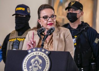 Xiomara Castro, presidenta de Honduras, declara emergencia nacional por extorsiones