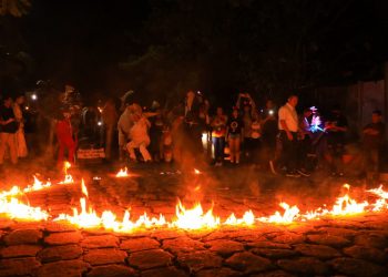 Fotos: Salvadoreños celebran el tradicional Festival de La Calabiuza en Tonacatepeque