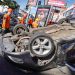 Accidente de tránsito en Paseo General Escalón deja dos lesionados