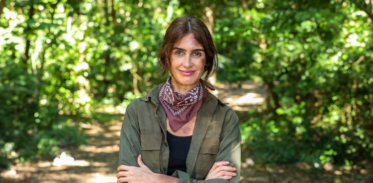 La actriz sevillana Paz Vega está en el país rodando la película «Luciérnagas en el Mozote». Foto: Jarvyn Muñoz.