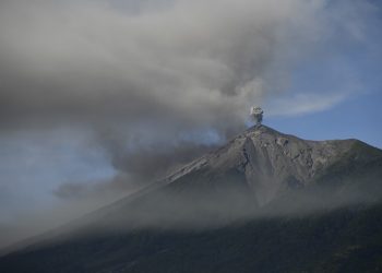 El volcán de Fuego de Guatemala finaliza la actividad eruptiva