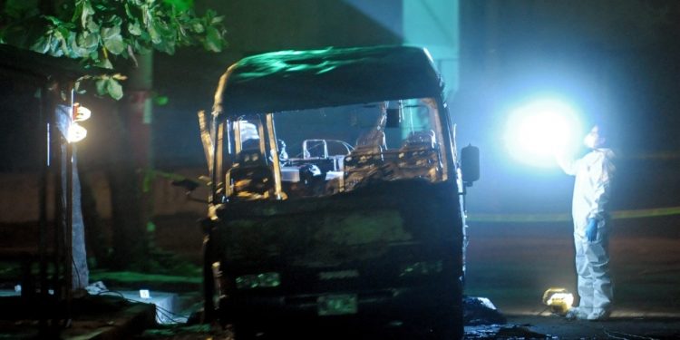 Un grupo de mareros asesinaron en Mejicanos a 17 personas que viajaban en microbús de la ruta 147 en junio de 2010.