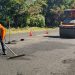 Autoridades verificaron avances en obras de reconstrucción vial en el baipás de Usulután