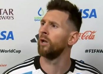 Furor comercial con el «¿Qué mirás, bobo?» de Messi en Qatar 2022