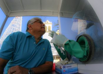 Ministerio de Salud realiza jornada de tamizaje en plaza Gerardo Barrios, San Salvador