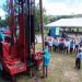 Obras Públicas perfora pozo para agua potable en Santiago de la Frontera