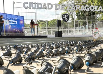 La comuna capitalina da lámparas a Zaragoza