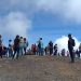 Turistas escalan volcanes acompañados por la Politur en Santa Ana y Sonsonate