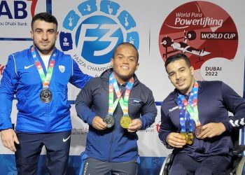 Herbert Aceituno gana medalla de oro y de plata en la Copa del Mundo de Dubái