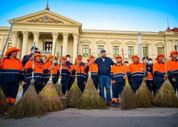 «Es la primera vez que el Centro Histórico de San Salvador amanece limpio un 25 de diciembre»: Mario Durán destaca trabajo de equipo de Desecho Sólidos